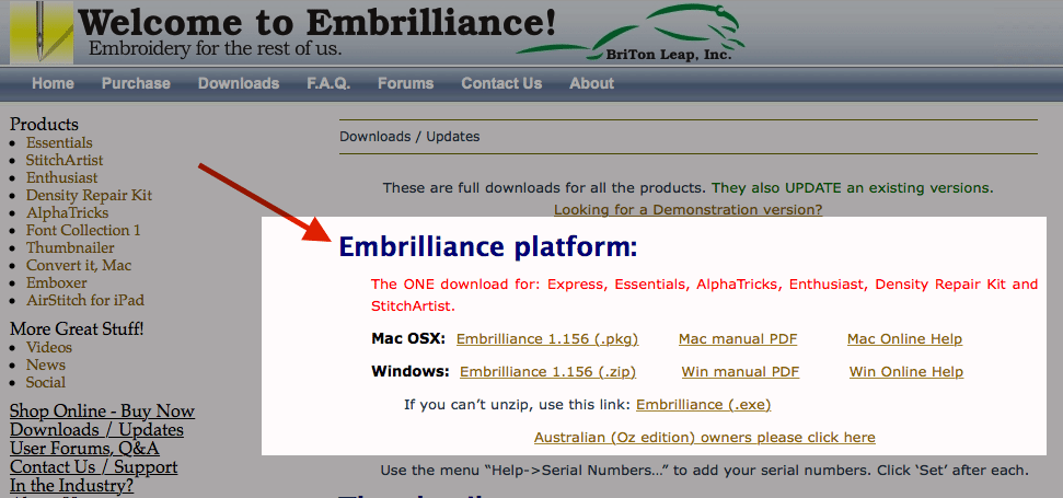Embrilliance serial number free trial